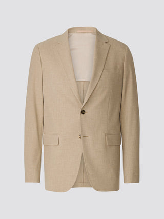 Essential Blazer Slim Sand Grain