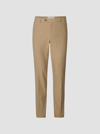 Essential Suit Pants Slim Sand Grain