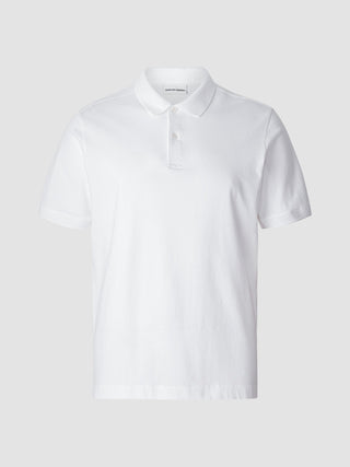 Piquet Polo Shirt White
