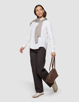 Women's Evelin Jeans Straight Chocolate