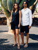 Women's Skye Long Vest Black