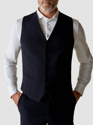 Essential Vest Midnight Blue
