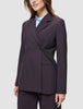 Women's Avira Blazer Burgundy Berry
