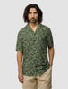 Breeze Bowling Short Sleeve Shirt Green Paisley