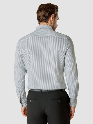 Dress Shirt Blue Mirage Stripes Slim