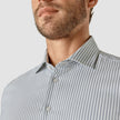 Dress Shirt Blue Mirage Stripes Regular