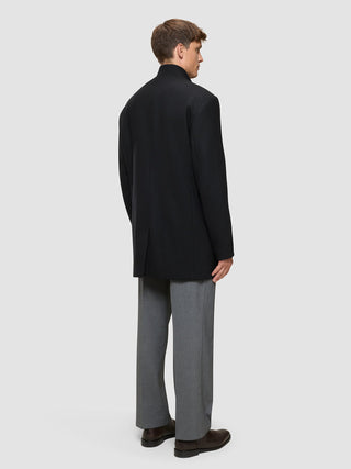 Casentino Wool Coat Black