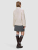 Women's Chunky Soft Wool Knit Turtleneck Sugar Melange