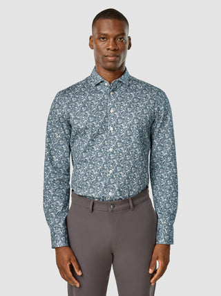Classic Shirt Slim Midnight Bloom