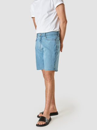 Classic Denim Shorts Bright Blue