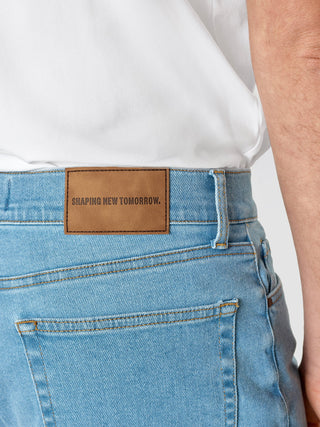 Classic Denim Shorts Bright Blue