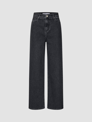 Women's Classic Jeans Relaxed Fit Washed Black
