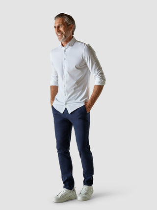 Classic Pants Regular Marine Blue