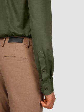 Classic Hemd Clover Green Regular