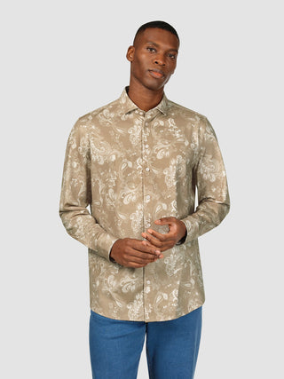 Classic Hemd Paisley Slim