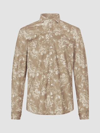 Classic Hemd Paisley Slim