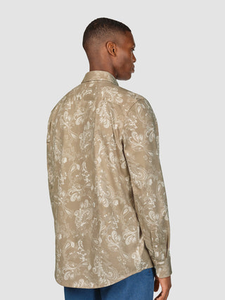 Classic Hemd Paisley Slim