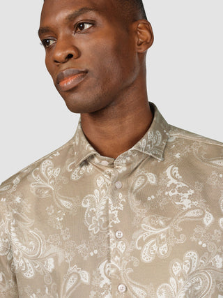 Classic Hemd Paisley Slim