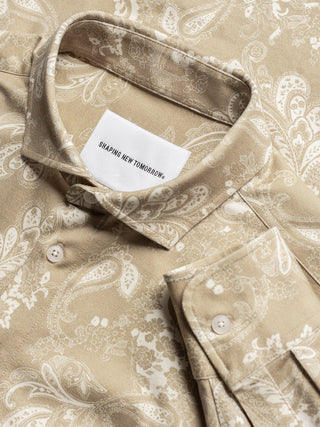 Classic Hemd Paisley Slim