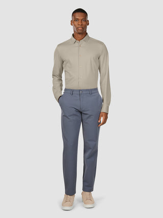 Classic Hemd Stone Beige Slim