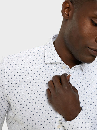 Classic Hemd Floral Bloom Slim