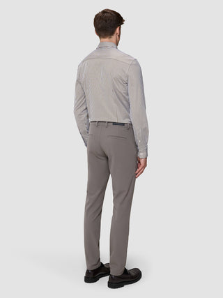 Classic Shirt Shadow Brown Stripe Regular