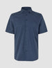 Classic Short Sleeve Shirt Lotus Navy