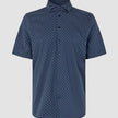Classic Short Sleeve Shirt Lotus Navy
