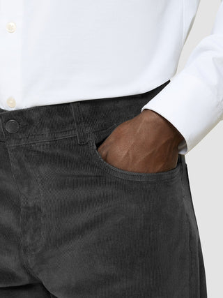 Corduroy Pants Dark Grey
