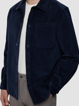Corduroy Overshirt Dark Navy