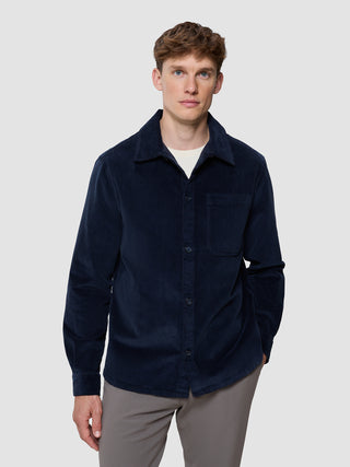 Corduroy Overshirt Dark Navy