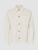Corduroy Overshirt Off White