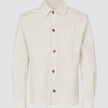 Corduroy Overshirt Off White