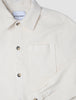 Corduroy Overshirt Off White