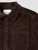 Corduroy Overshirt Espresso