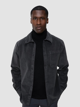 Corduroy Overshirt Dark Grey