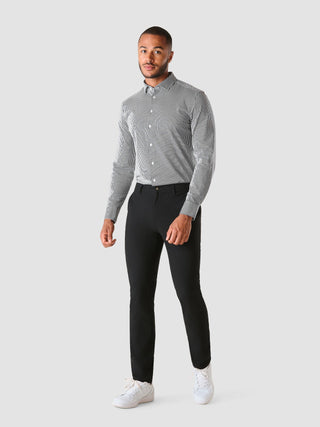 Classic Shirt Navy Stripes Slim