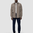 Effortless Overshirt Shadow Brown