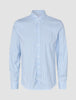 Elevated Shirt Light Blue Stripe Thin Regular