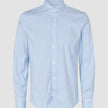 Elevated Shirt Light Blue Stripe Thin Slim