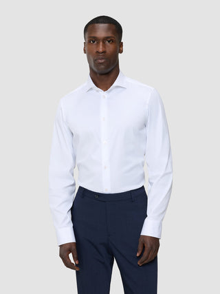 Elevated Shirt White Slim