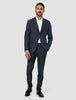 Essential Blazer Slim Dark Blue Check