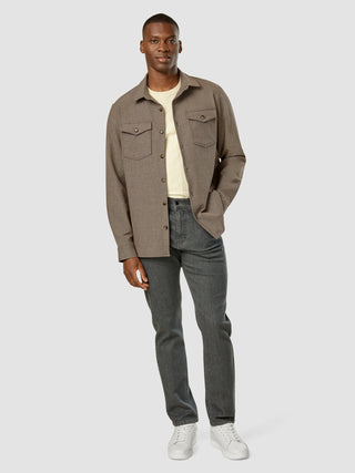 Essential Overshirt Almond