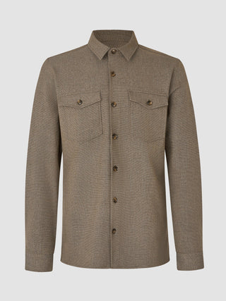 Essential Overshirt Almond