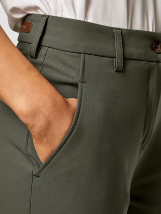 Essential Pants Tapered Dark Olive