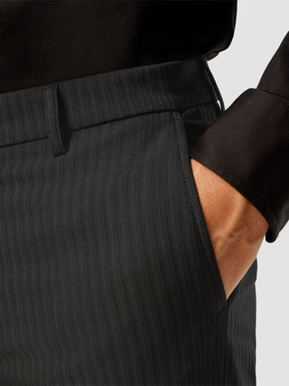 Essential Suit Pants Slim Asphalt Pinstripe