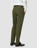 Essential Suit Pants Regular Moss Green Pinstripe