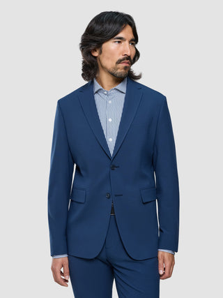 Essential Blazer Slim Marine Blue