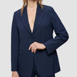 Essential Blazer Navy Pinstripe