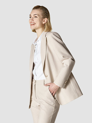 Essential Blazer Cream Latte